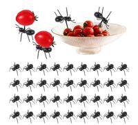 Lot de 36 Fourchettes à Fruits, Polyvalentes, Réutilisables, Pour Fourmis, Collations, Gâteaux, Fête d'Halloween