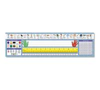 Lot de 36 grandes plaques de bureau pour manuscrits traditionnels du primaire North Star Teacher Resource NST9003