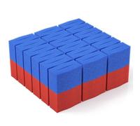 Lot de 36 mousses filtrantes compatibles avec Oase Biotec 36, 18x bleu et 18x terre cuite