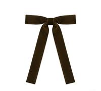 Lot de 36 nœuds en velours pour sapin de Noël avec attaches torsadées dorées pour une utilisation sur les arbres, les couronnes et les éléments décoratifs de vacances (currys noirs)