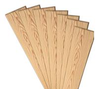 Lot de 36 panneaux de plafond, texture 3D, aspect bois, 6 m², en polystyrène extrudé (XPS), 100 x 16,7 cm (P4-1)