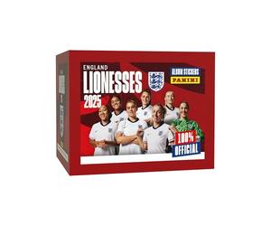 Lot de 36 paquets d'autocollants officiels Lionnes d'Angleterre 2025