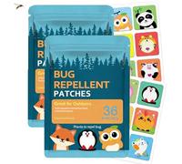 Lot De 36 Patchs Anti-Moustiques Aux Motifs De Dessins AniméS,ImpréGnéS D'Huiles Essentielles,Sans Danger Pour Les Enfants Comme Pour Les Adultes (2pc)