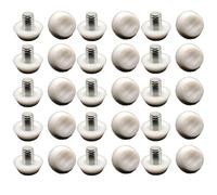 Lot de 36 pieds de nivellement M8 x 20 x 11 mm réglables - Pieds de meubles réglables - Pieds à visser - Vis réglables - Pieds réglables - Pieds de table pour chaises, tables, étagères