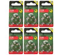 Lot de 36 Piles bouton Zinc Air Type A10/10 1,45V pour appareils auditifs compatibles PR70 - Visiodirect -
