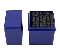Lot de 36 poinçons à frapper avec chiffres et lettres de 0 à 9, de A à Z et de 5 mm