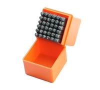Lot de 36 poinçons à lettres et chiffres - Pour loisirs créatifs - 3 mm - Outil de presse pour bijoux, estampage en métal