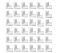 Lot de 36 protections de bords en mousse pour cadres de TV et de miroir absorbant les chocs et les dommages causés par les collisions accidentelles