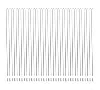 Lot de 36 rayons en acier de 2 5 mm 12 G 12 K pour roues de vélo électrique Gamme de longueurs 80 mm 305 mm pour support et remplacement de pneus de vélo (305 mm)