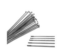 Lot de 36 rayons et tétons de vélo électrique 12 G - Acier à haute résistance #45 - Pour vélos électriques - Diamètre de 2,58 mm, longueur de 79 mm à 230 mm - Ensemble de remplacement pour moteurs à
