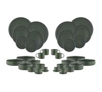 Lot de 36 set complet en grès vert D