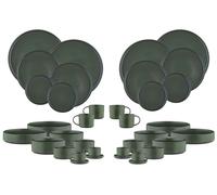 Lot de 36 set complet en grès vert D Björn