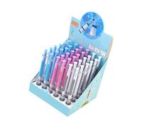 Lot de 36 stylos gel en forme de vaccination avec indicateurs d'échelle | Stylo à encre gel avec marquage d'échelle, encre noire, journal intime pour infirmières, étudiants,