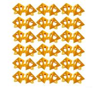 Lot de 36 supports pyramidaux en polypropylène pour artistes et bricoleurs supportant jusqu'à 113,4 kg lors de projets artistiques de peinture, de teinture et de résine