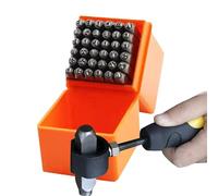 Lot de 36 tampons en métal pour lettres de l'alphabet et chiffres - Outil de poinçonnage de 3 mm pour la fabrication de bijoux