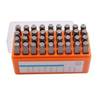 Lot de 36 tampons professionnels pour fabrication de bijoux avec lettres de l'alphabet et chiffres (3 mm)