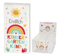 Lot de 36 x 10 mouchoirs « maternelle » - 5 x 11 x 2 cm - Papier 3 couches - Mouchoirs en papier Tempo (mouchoirs pour maternelle)