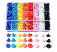 Lot de 360 boutons-pression KAM taille 20 T5 en résine plastique