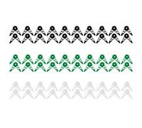 Lot de 360 clips de jardin rotatifs - Convient pour l'entraînement à faible stress - Durée d'entraînement - Courbure - Successoires - 60 pièces - Moins d'installations - Clips d'entraînement pour