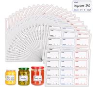 Lot De 360 Étiquettes De Congélation De 5 X 3 Cm À Écrire, 3 Couleurs, Autocollantes, Imperméables, Pour La Maison, Le Bureau, La Cuisine, Amovibles Sans Résidus