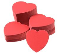 Lot de 360 Petits cœurs en Papier en Forme de cœur Rouge de 5,1 cm pour Saint-Valentin, Artisanat, Anniversaire, Mariage, décoration de fête, projets Scolaires d'amour et de Paix pour Enfants