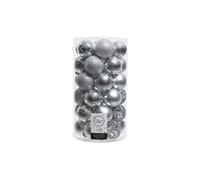 Lot de 37 boules EDM - esprit de Noël - Argenté - 71867 Argenté G