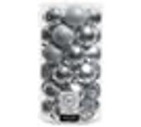 Lot de 37 boules EDM - esprit de Noël - Argenté - 71867 Argenté G