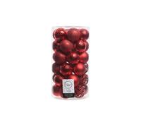 Lot de 37 boules EDM - esprit de Noël - Rouge - 71868 Rouge G