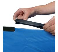 Lot de 38 bandes d'adaptation plates pour piscine - Bandes de réponse plates pour piscine hors sol