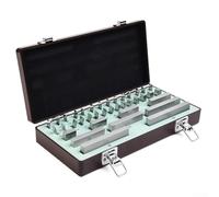 Lot de 38 blocs de jauge en acier rapide Grade 0/1, pour ASME B89.1.9-2002, dureté 64, pour applications de mesure et d'étalonnage (niveau 0)