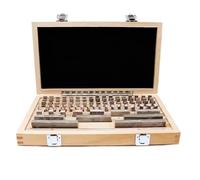 Lot de 38 pièces, calibre mesure bloc d'inspection 1 à 100 mm, grade, Série Pro