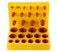 Lot de 386 Joints Toriques Assortimenten Silicone Rouge, Joints d'étanchéité en Silicone Pour Joint Plomberie, Service Automatique et Appareils Ménagers à Pompe