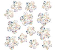 Lot de 39 autocollants de fenêtre Prism en PVC - Anti-collision - Protection contre les oiseaux - Arc-en-ciel - Forme circulaire - Attrape-soleil - Décoration pour arrêter les oiseaux - Fenêtre de