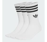 Lot de 3paires de chaussettes mi-mollet à 3bandes White / White / White 40-42