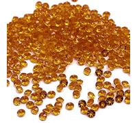 Lot de 4 000 cristaux de diamant décoratifs en acrylique de 4 mm à paillettes - Décoration de table scintillante - Pierres décoratives - Diamants pour décoration de table de mariage, baptême,