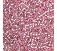 Lot de 4 000 perles de rocaille en verre rose 8/0 de 3 mm pour la fabrication de bijoux, petites perles colorées pour bracelet, collier, boucles d'oreilles, loisirs créatifs