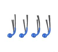 Lot de 4/10 brosses latérales de rechange pour Ecovacs pour Deebot T80 pour aspirateur robot Omni et brosses en nylon robustes pour un nettoyage efficace des bords