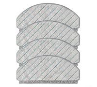 Lot de 4/10 chiffons de rechange pour aspirateur ECOVACS, pour Deebot N20 / N20 PLUS / N20 pour aspirateur Pro Plus, lavables et réutilisables (lot de 4)