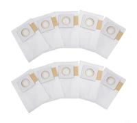 Lot de 4/10 sacs à poussière de rechange 197903-8 36 V (18 V X2) série XCV, sacs filtrants pour aspirateur sac à dos de haute qualité, 5 couches, convient pour chantier et atelier, lot de 4/10 (10
