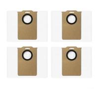 Lot de 4/10 sacs à poussière de rechange compatibles avec Ultenic pour robot aspirateur T20 Pro auto-vidange avec fibre soufflée fondue et tissu non tissé pour absorption des poussières fines
