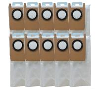 Lot de 4/10 sacs à poussière de rechange pour aspirateur Eufy, Omni S1 Pro, sacs d'aspirateur de grande capacité de 2,5 l (lot de 10)