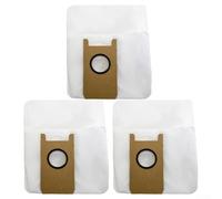 Lot de 4/10 sacs à poussière jetables pour aspirateur robot ABIR K30/K20, grande capacité de 3,5 L, avec filtration par fusion soufflée, tissu non tissé, lot de 4/10 (lot de 3)