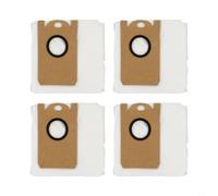 Lot de 4/10 sacs à poussière pour Cecotec pour conga 7490 E-Ternal for genesis - Sacs de rechange non tissés de grande capacité pour aspirateur robot - Filtration haute efficacité - Élimination facile