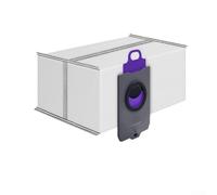 Lot de 4/10 sacs à poussière pour station de base Narwal pour aspirateur robot Freo X10 Pro/YJCC027, fibres non tissées soufflées par fusion (lot de 4)