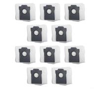 Lot de 4/10 sacs d'aspirateur de rechange pour robot Cecotec Conga-X100 et X-Treme - Grand volume de 3,5 l - Avec tissu soufflé par fusion - Résistant à la poussière et durable
