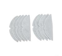 Lot de 4/10 serpillères de rechange pour Dreame D20 D20 Pro Plus - Chiffons en microfibre haute résistance pour robot, pièces d'aspirateur en bois pour carrelage stratifié (ensembles annuels)