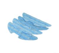 Lot de 4/10 serpillères en microfibre pour aspirateur Blaupunkt Bluebot | Lot de 4 ou 10 chiffons en microfibre pour aspirateur robot, fixation facile, lot de 4 ou 10 options