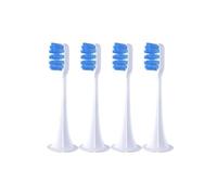 Lot de 4/10 têtes de brosse de rechange for brosse à dents électrique Xiaomi et Mijia T300/T500, protection des buses souples DuPont(4Green)
