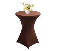 Lot de 4/2/6/1 Housse Mange Debout, Nappe Mange Debout, Ø 60-80 Cm Housse pour Table Haute, Nappe Cocktail Ronde Extensible en Spandex pour Banquet De Cocktail De Mariage,80x110cm (Color : 20#, Size