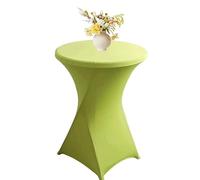 Lot de 4/2/6/1 Housse Mange Debout, Nappe Mange Debout, Ø 60-80 Cm Housse pour Table Haute, Nappe Cocktail Ronde Extensible en Spandex pour Banquet De Cocktail De Mariage,80x110cm (Color : 22#, Size